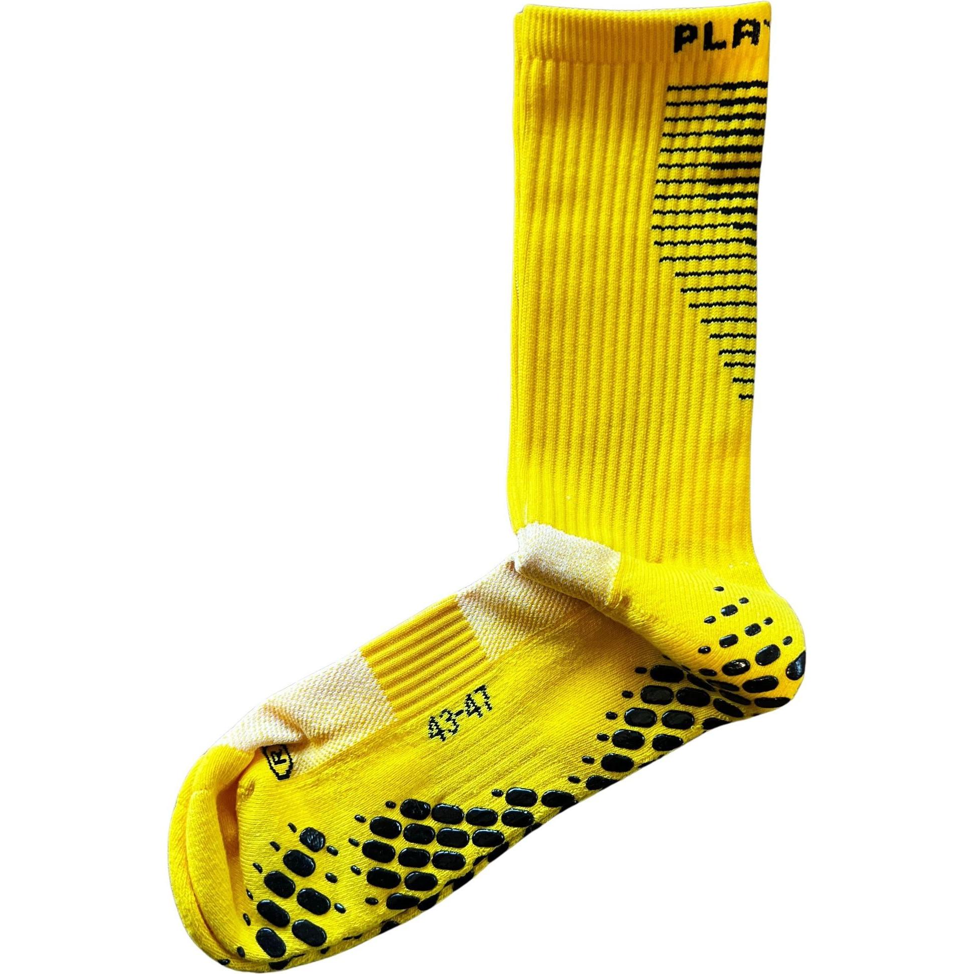 PlayWear, Herren, Socken, rutschfeste socken, Gelb, (38, 42)