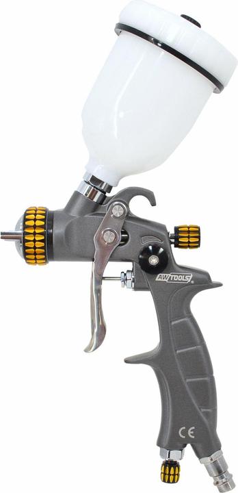 Awtools Mini-HVLP-Farbpistole mit Tank