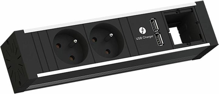 Produktbild Bachmann VENID 2x UTE 1x Chargeur USB (4x, CEE 7/3, CEE 7/5)