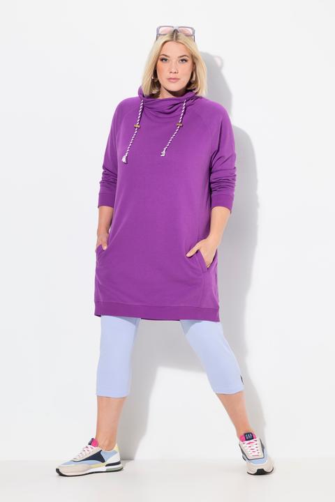Produktbild Ulla Popken Sweatkleid, Stehkragen, Langarm, Taschen (50, 52)
