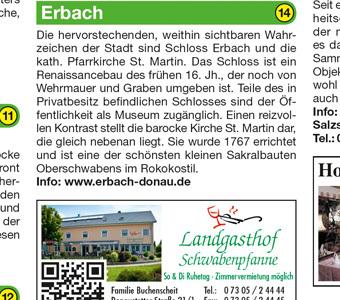 Nährwerte und Zutaten Radtourenkarte Donau-Radweg 01. Donaueschingen - Passau 1 : 50 000 50000