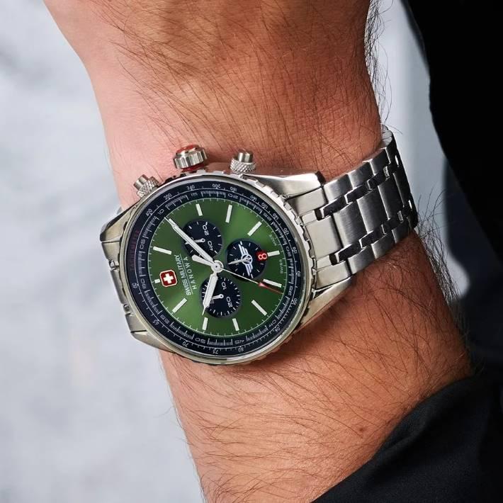 Produktbild Swiss Military Hanowa Afterburn Chrono (Chronograph, Swiss Made, 44 mm)