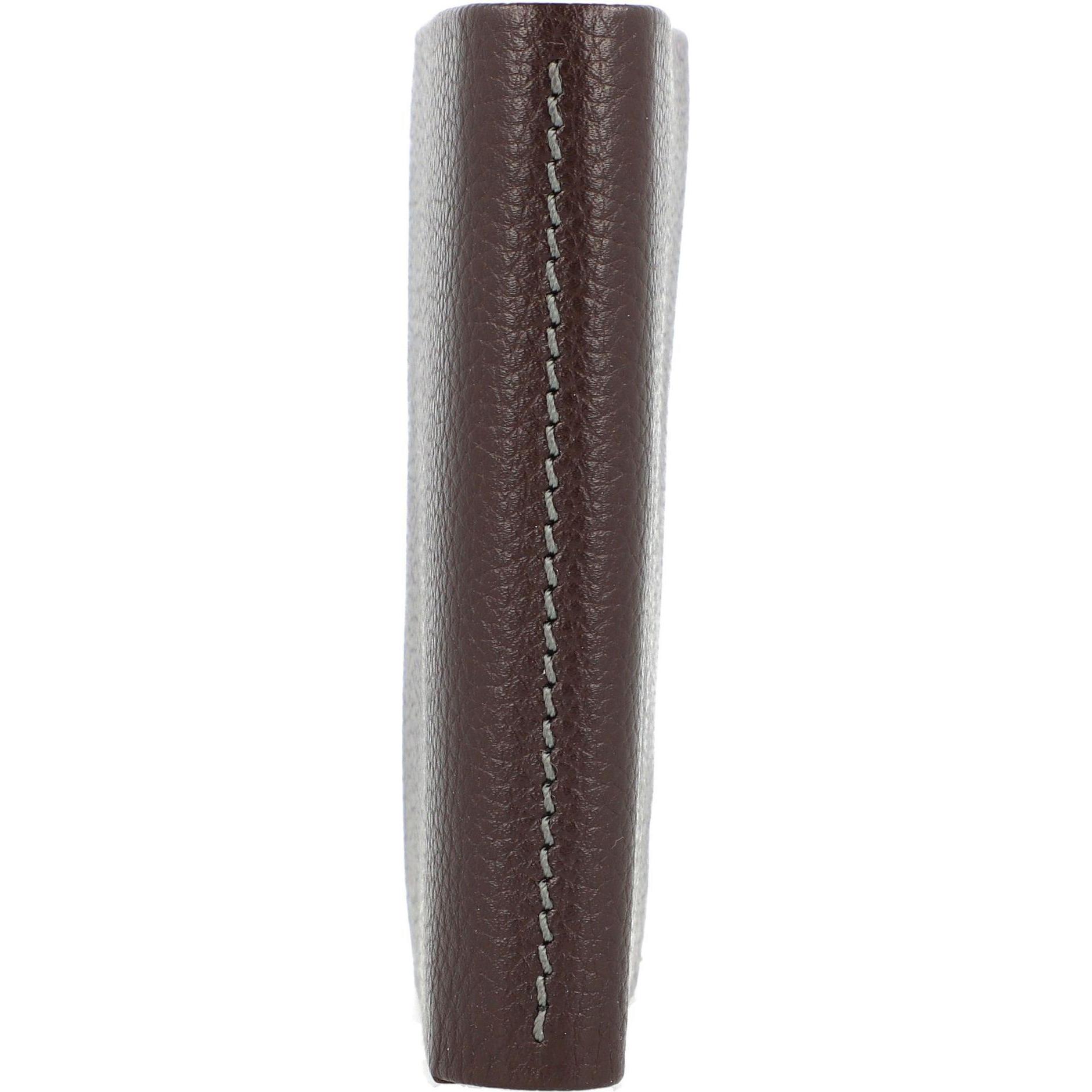 Thumbnail - Braun Büffel, Herren, Portemonnaie, Prato Geldbörse RFID Schutz Leder 9 cm, Braun
