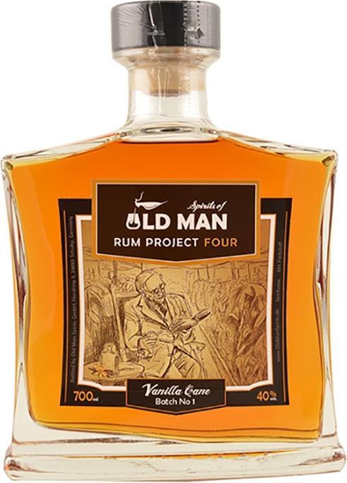 Produktbild Spirits of Old Man Old Man Rum Project FOUR Vanilla Cane 40% Vol. 0,7l