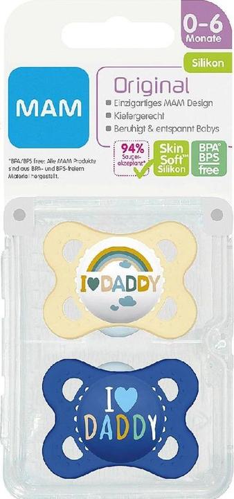 Produktbild MAM I love Daddy (2x, 2 - 6 Monate)