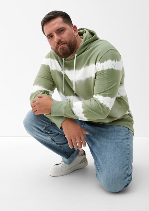 Image du produit s.Oliver Sweatshirt Hoodie mit Streifenmuster (3XL)