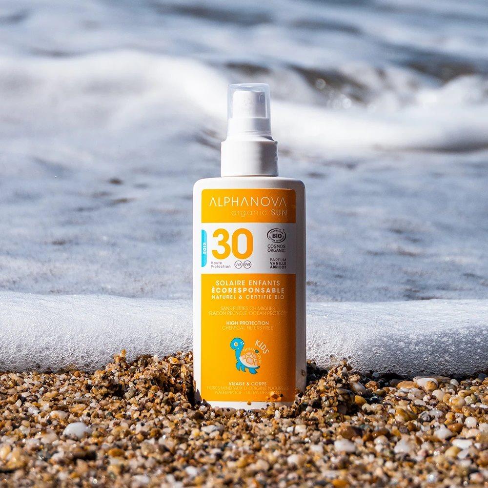 Thumbnail - Alphanova, Sonnencreme, SUN Spray Bio SPF30 (Sonnenspray, SPF 30, 125 g)