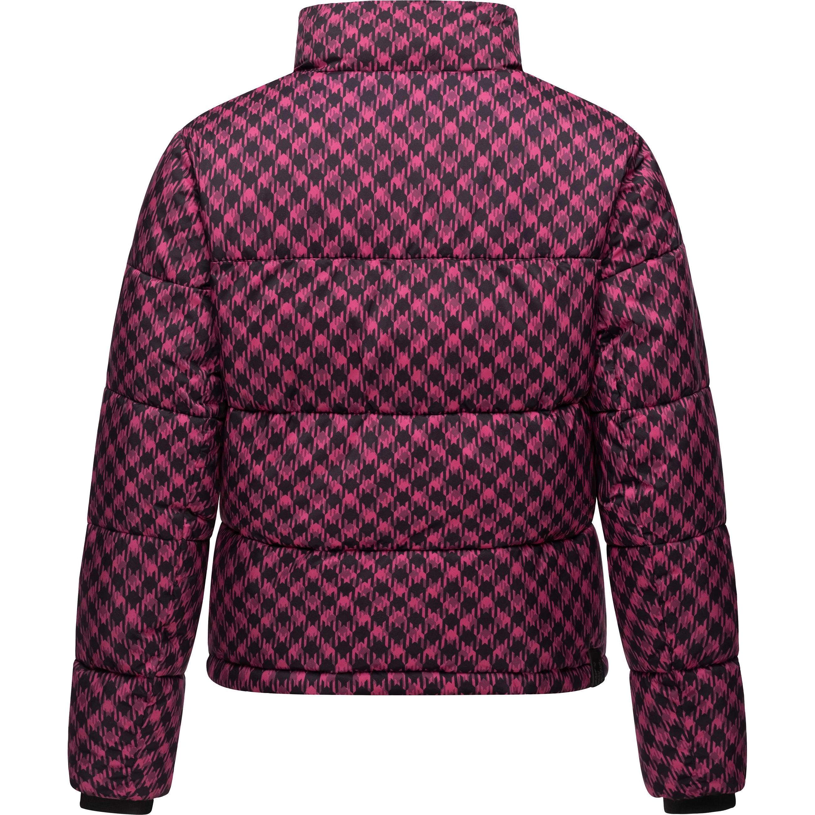 Thumbnail - Ragwear, Damen, Jacke, Serah Print (6XL), Rosa, 6XL