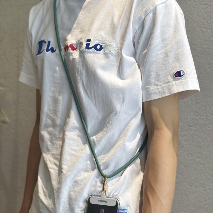 Actual product image Stoyobe Phone Lanyard Silicone Phone Lanyard - Green