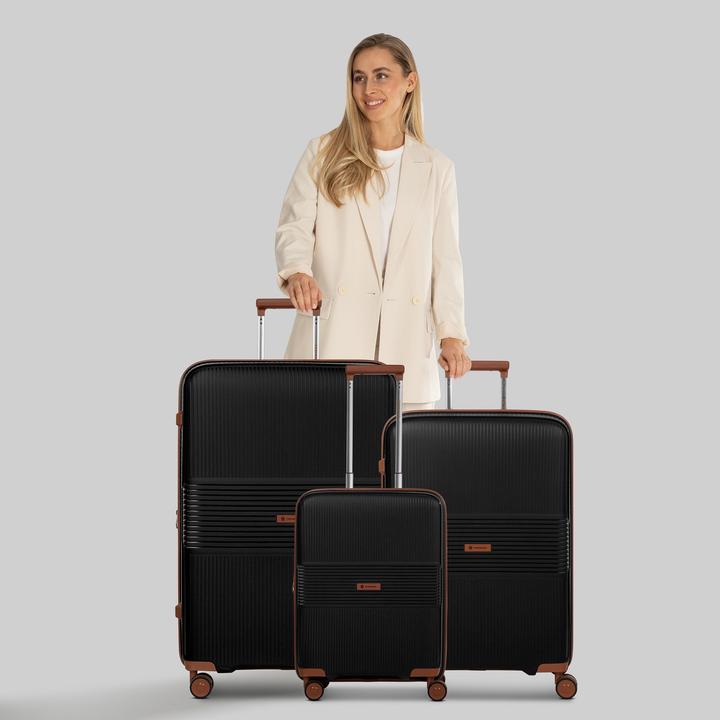 Produktbild Farmhood Eco Edition 02 4 Rollen Kofferset 3-teilig mit Dehnfalte (229 l)