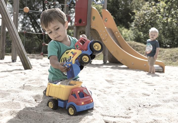 Actual product image dantoy Tractor with front loader