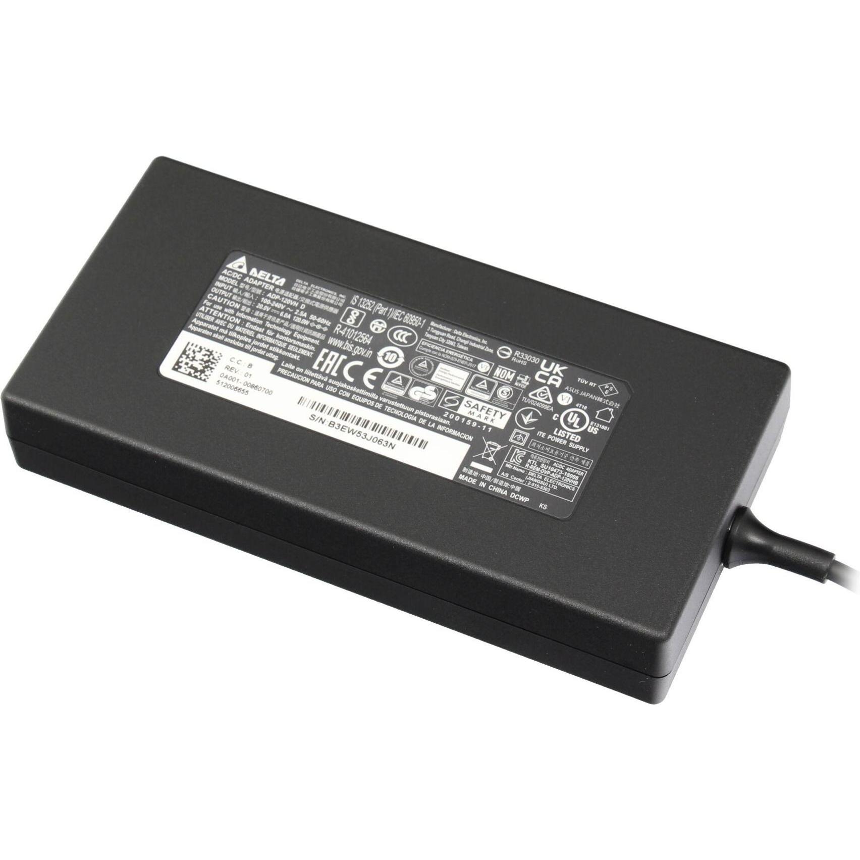 ASUS 0A001-01200000 (120 W), Notebook Netzteil, Schwarz