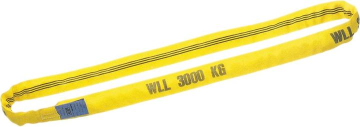 Dönges Round sling EN 1492-2, 3 t, working length 2 m, yellow