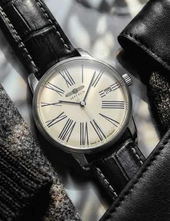 Produktbild Zeppelin Zegarek Flatline 8345-1 quartz (Analoguhr)