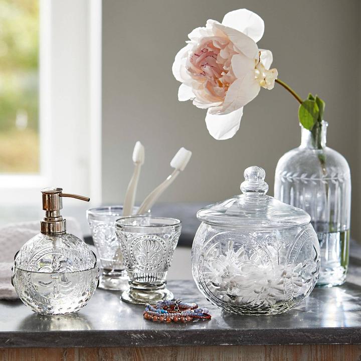 Actual product image Loberon Bathroom set Luton clear