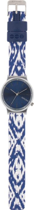 Actual product image Komono The Wizard Print Series Batik Blues (Analogue wristwatch, 36 mm)