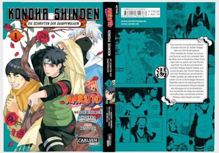 Immagine prodotto Naruto - Konoha Shinden 1 (Tedesco, Shou Hinata, Masashi Kishimoto, 2024)