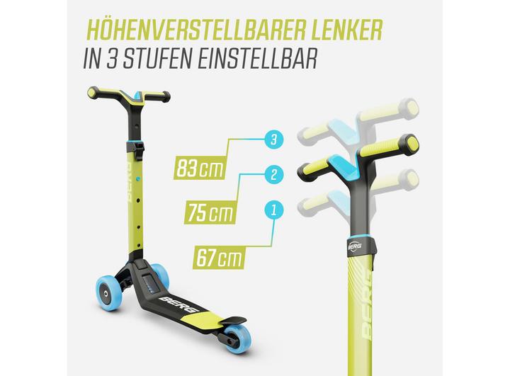 Actual product image Berg Nexo Foldable Lime