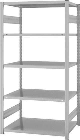 Actual product image eurokraft pro System boltless shelving, medium-heavy construction, plastic coated