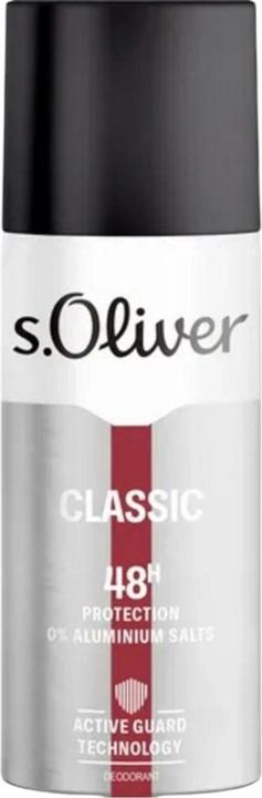 Produktbild s.Oliver Classic Men Deodorant Spray 150 ml (Spray, 150 ml)