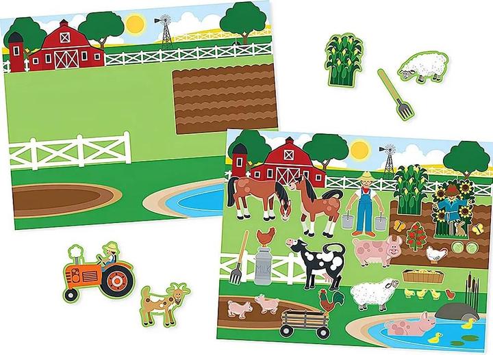 Produktbild Melissa & Doug Melissa Reusable Sticker Pad - Habitats (150 Sticker)
