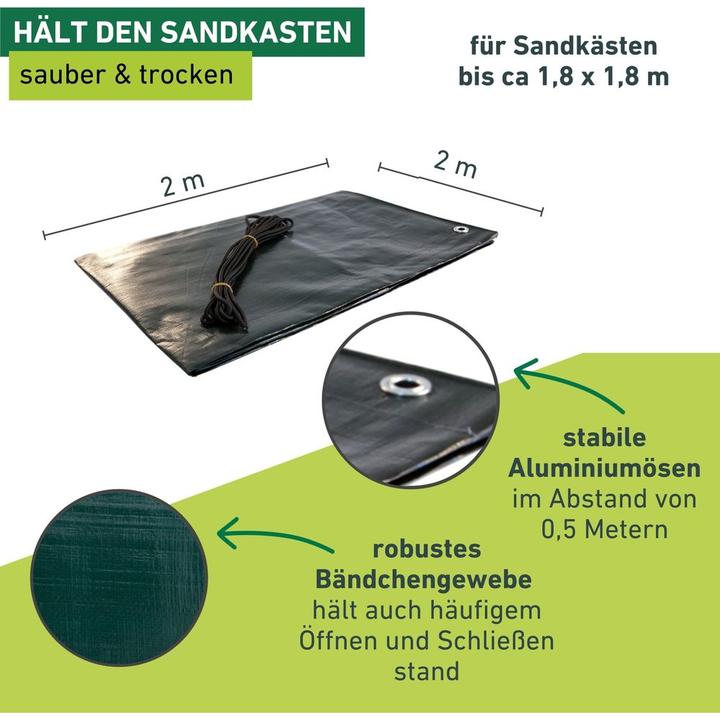 Image du produit Windhager Couverture de bac à sable (2 x 2 m)