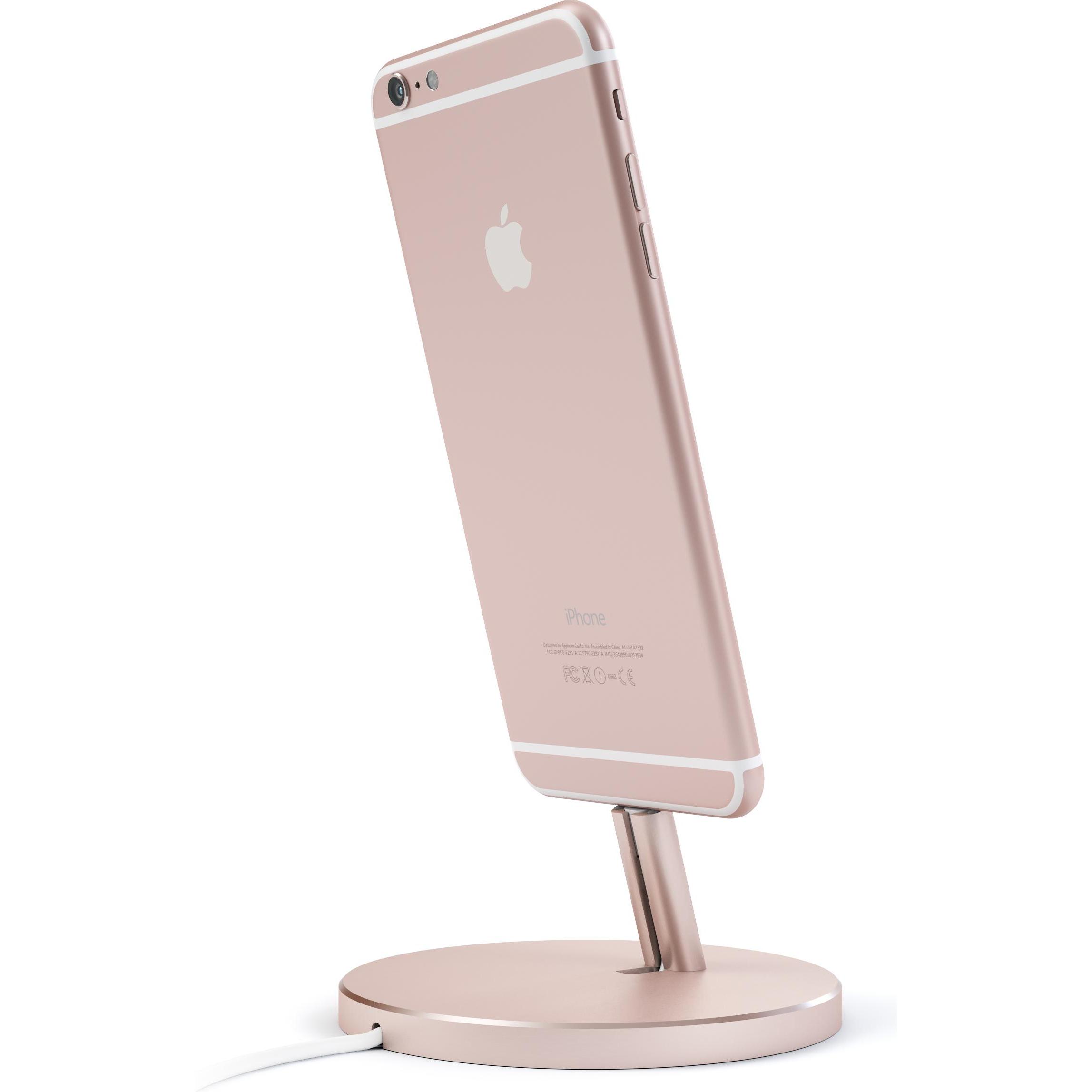 Thumbnail - Satechi Charging Stand, Smartphone Halterung, Rosa, Gold