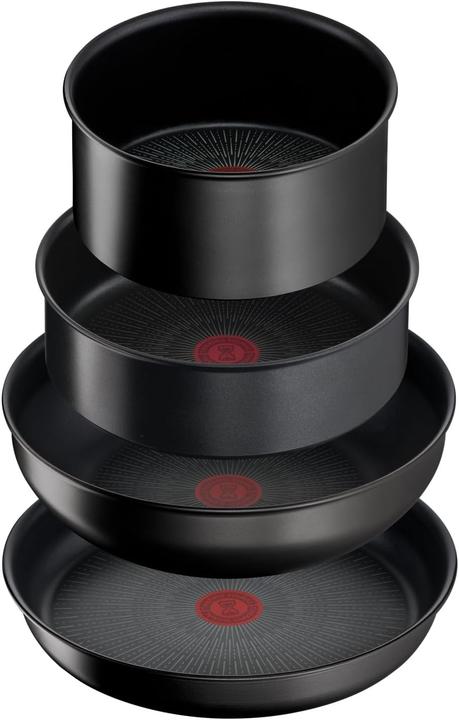 Immagine prodotto Lagostina Set pentole antiaderente versatile con manico removibile per tutte le fonti di calore (Casseruola con manico, Padella per friggere, Alluminio)