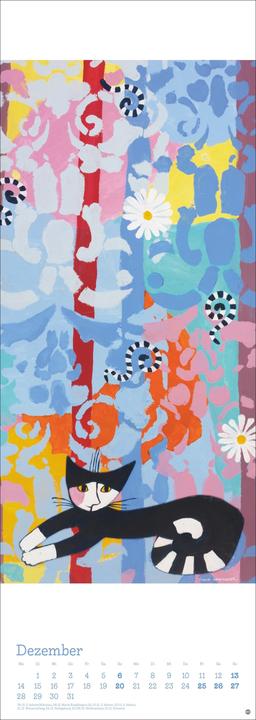 Image du produit Rosina Wachtmeister Vertical Kalender 2026 (24,5 x 69 cm, Couverture rigide, Allemand)