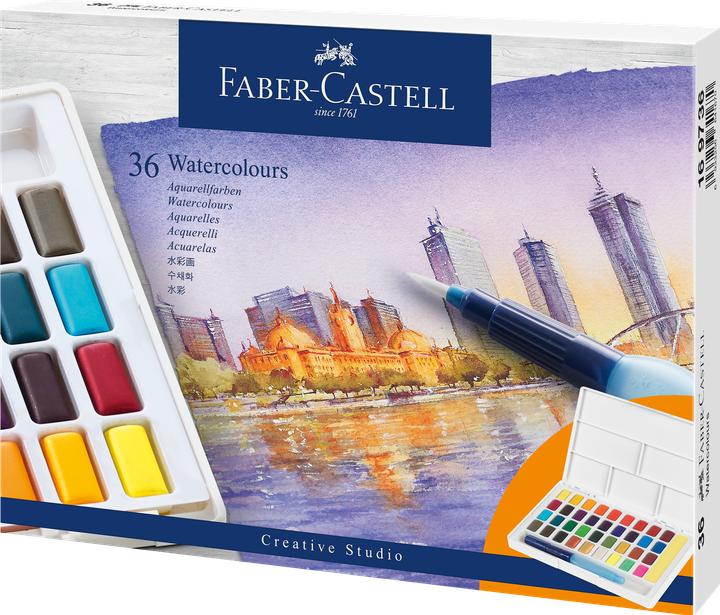 Produktbild Faber-Castell Aquarellfarbe (Mehrfarbig, 36000 ml)