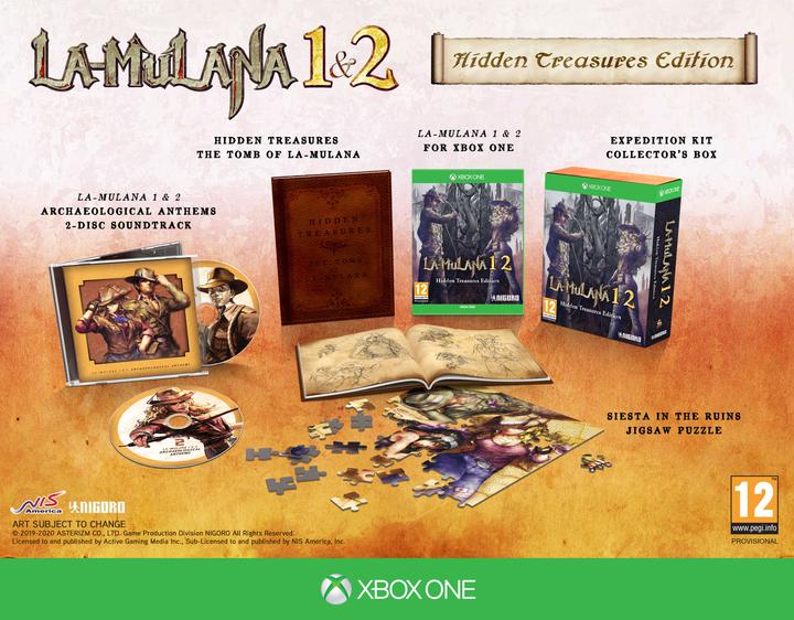 Actual product image NIS LA-MULANA 1 & 2 Hidden Treasures Edition - Xbox One (Xbox One S, Xbox One X, EN)