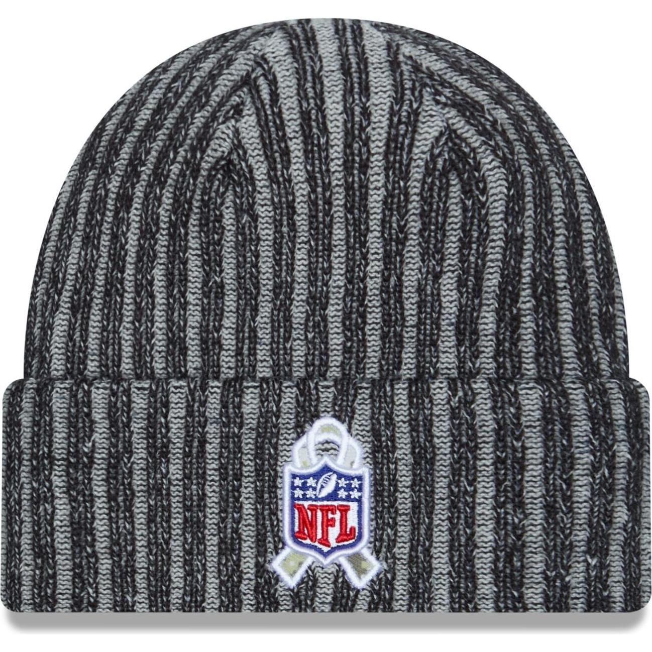 Thumbnail - New Era, Herren, Mütze, NFL Salute to Service Wintermütze Los Angeles Rams, Schwarz