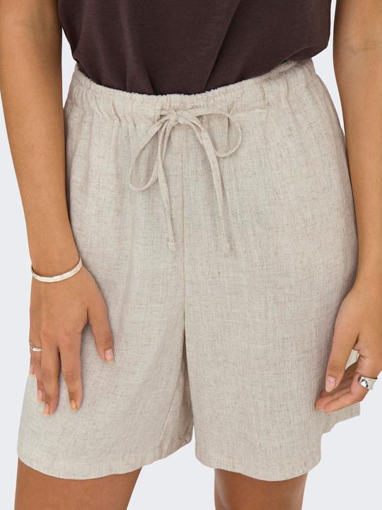Produktbild Only Onlsiesta Mw Pull-Up Lin Bl Shorts Noos (S)