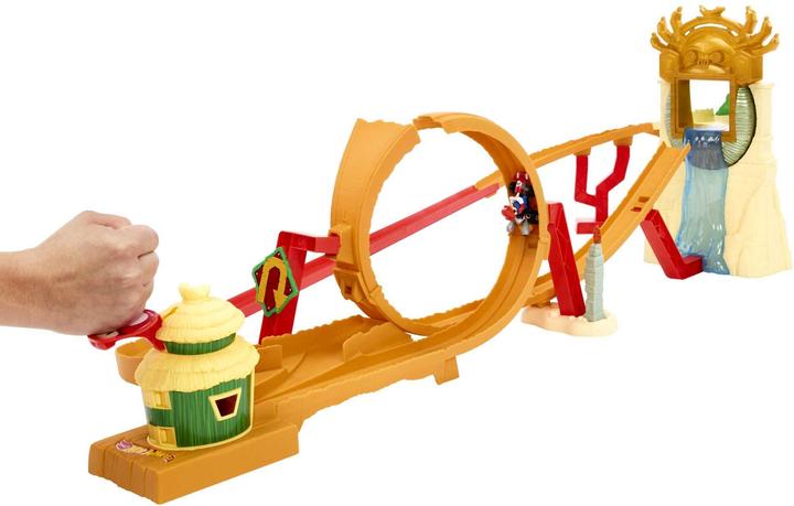 Actual product image Hot Wheels Mario Kart Kong Island Track Set