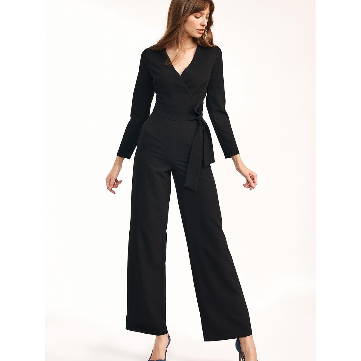 Nife, Damen, Jumpsuit, Overall, Schwarz, (42)