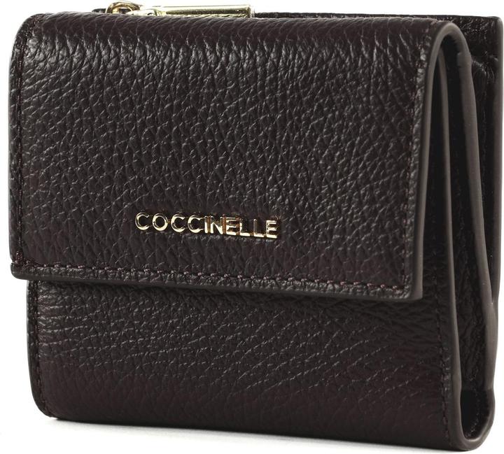 Actual product image Coccinelle Metallic Soft Wallet Grained Leather