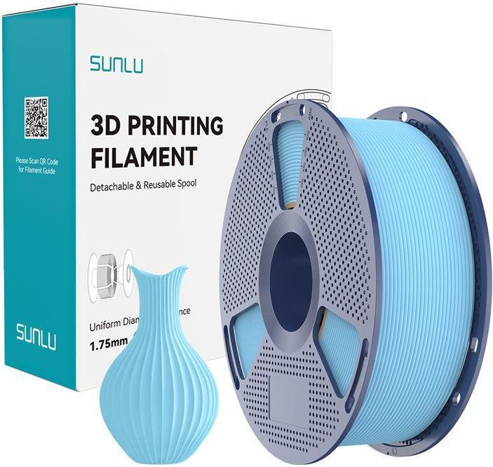 Actual product image Sunlu Filament PLA Classic Błękitny (PLA, 1.75 mm, 1000 g)