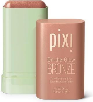 Image du produit Pixi On-the-Glow Bronze SoftGlow Hydrating Tinted Moisture Bronzer Stick with Ginseng Aloe Vera & Fr (Contour, 19 g)