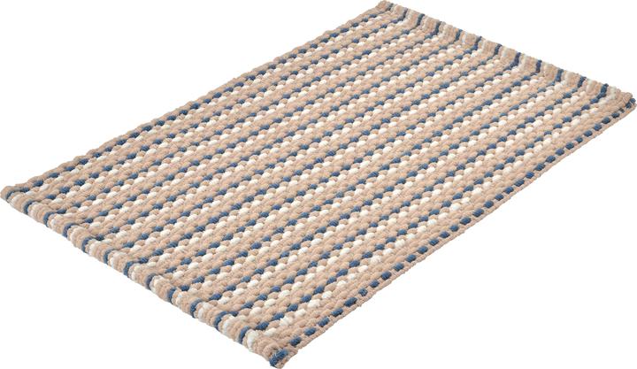 Produktbild Kleine Wolke Loop Badteppich 60x90 cm Polyester beige (60 x 90 cm)