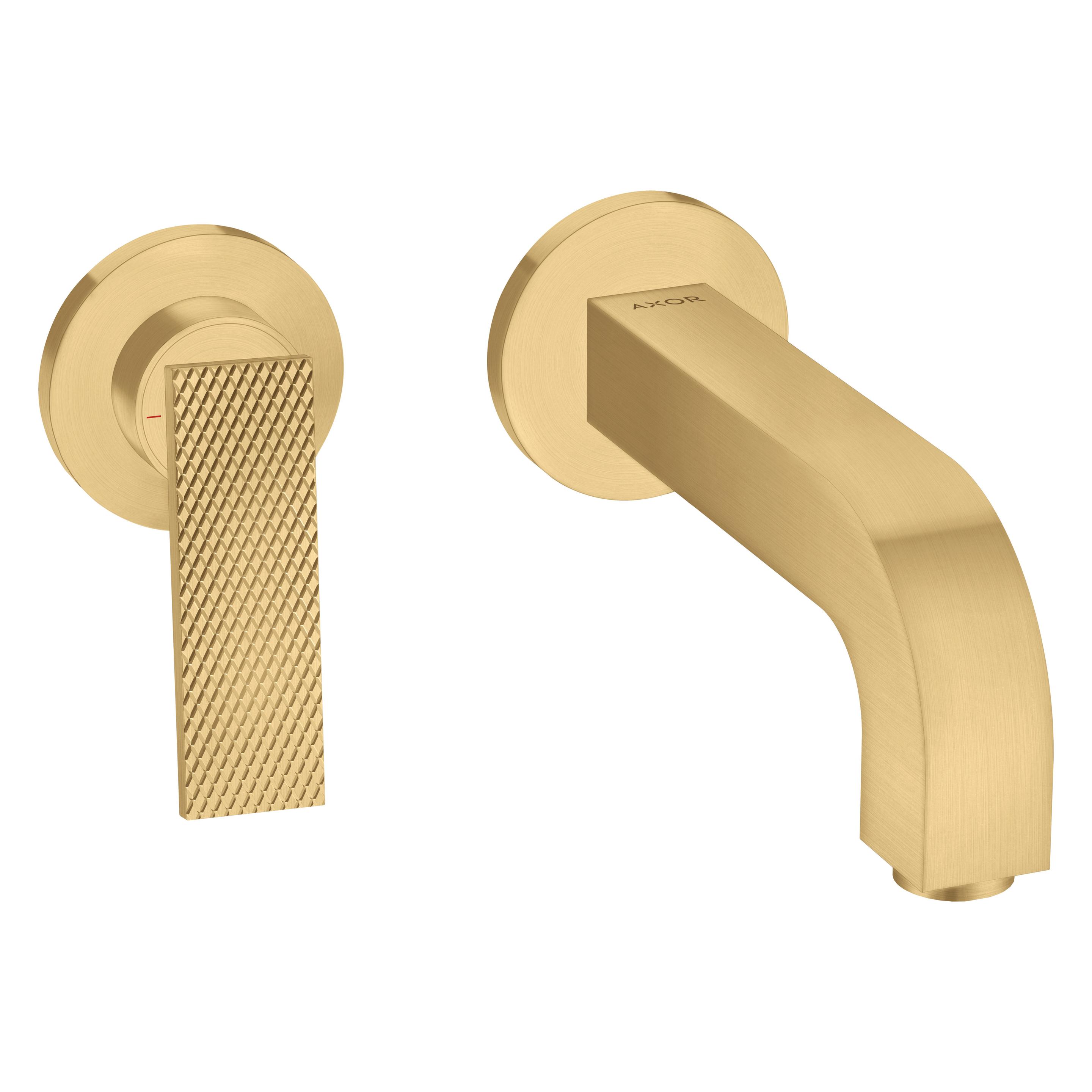 Hansgrohe, Badkamermeubels, Axor Citterio Wastafelmengkraan, Diamantgeslepen, Inbouw, Projectie 220mm, Ontgrendelbaar