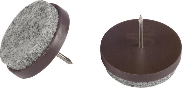 Produktbild Fix-o-moll Filzgleiter mit Stift 4 mm / Ø 28 mm 16 x (Filzgleiter, 16 Stk.)