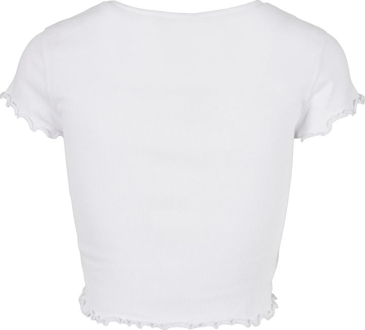 Immagine prodotto Urban Classics Ladies Cropped Button Up Rib Tee (3XL)