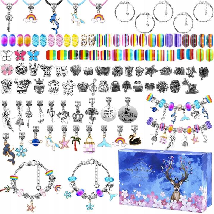 Actual product image Kruzzel Jewellery making set