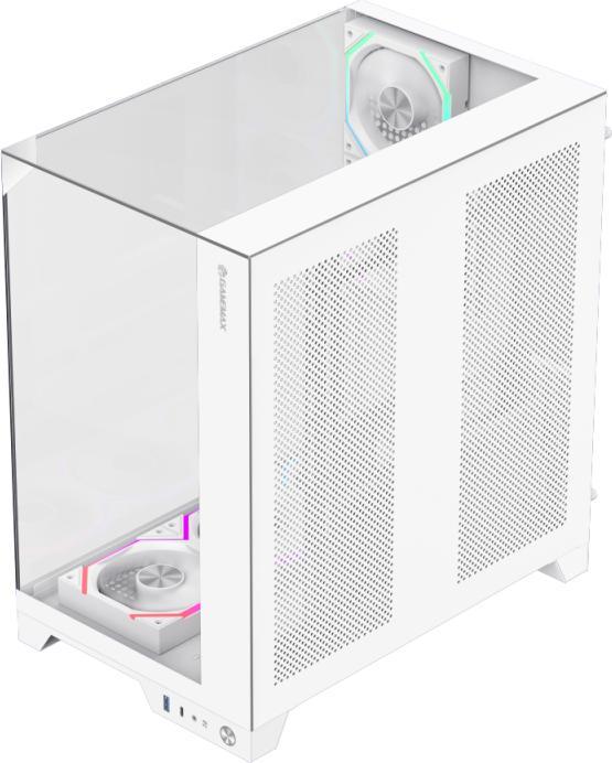 Actual product image GameMax Infinity Pro WH (ATX, Mini-ATX, Mini-ITX)