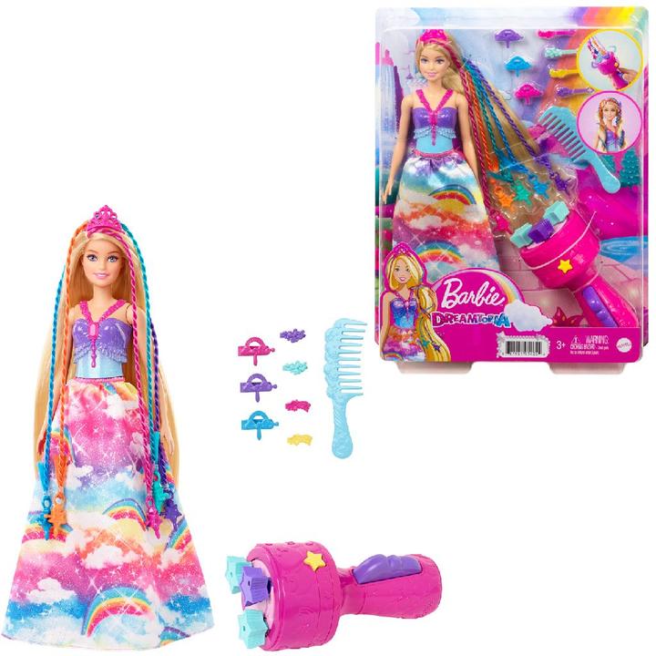 Produktbild Barbie Dreamtopia Flechtspass Prinzessin
