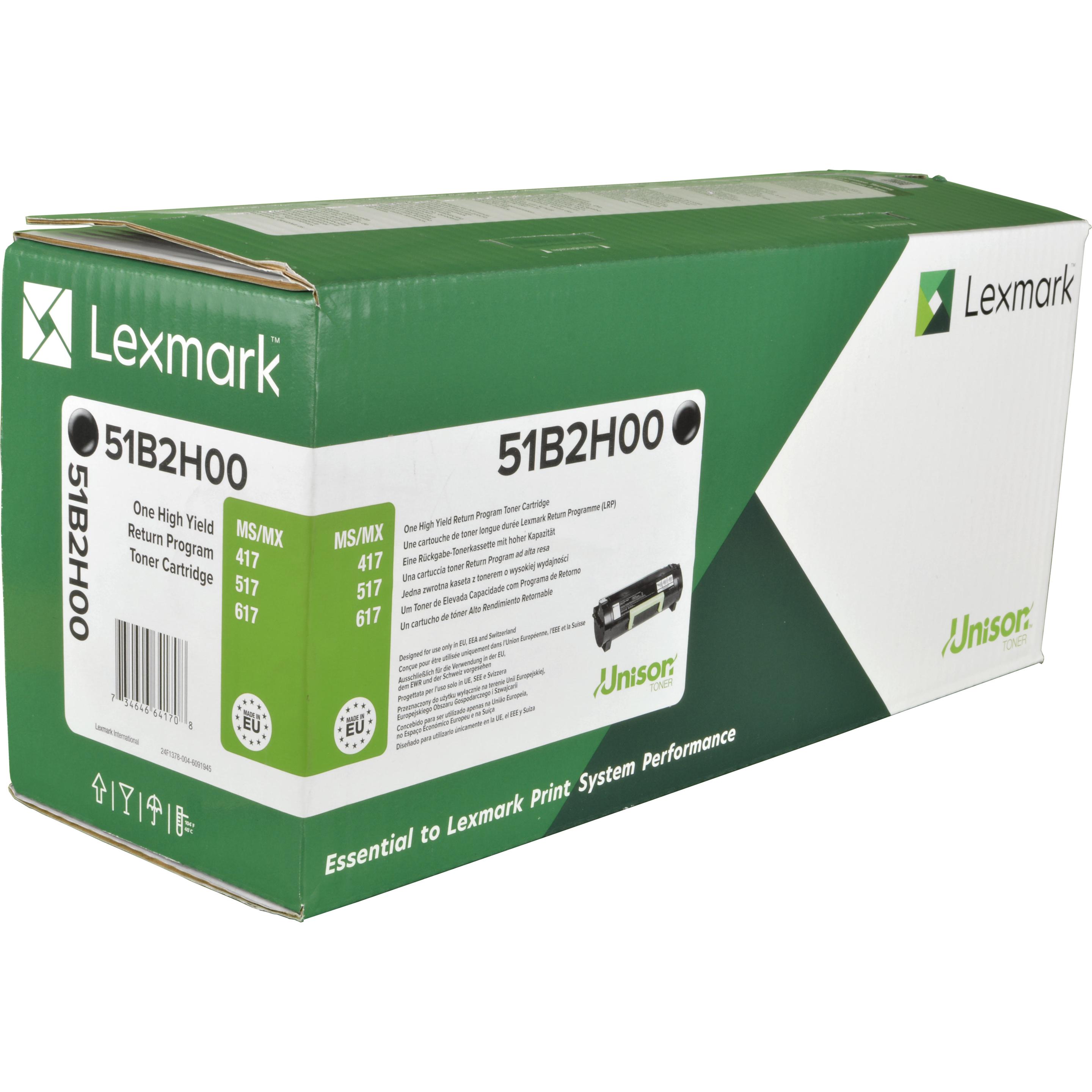 Thumbnail - Lexmark, Toner, 51b2h00 (BK)