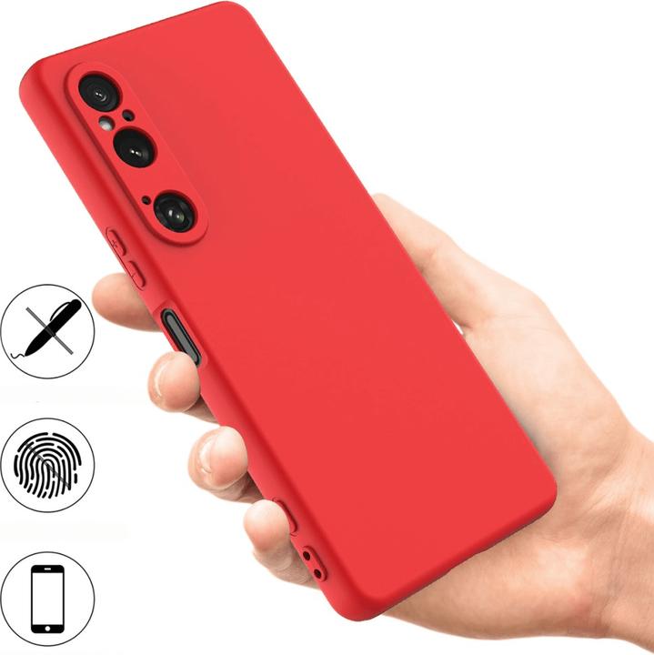 Actual product image Cover-Discount Sony Xperia 1 VI - Silicone rubber cover (Sony Xperia 1 VI)