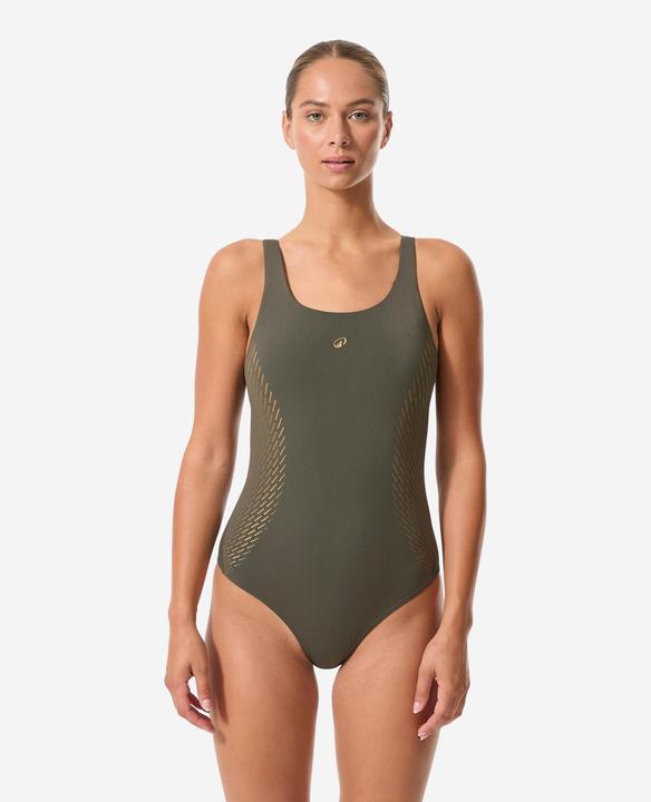 Produktbild Decathlon Badeanzug Damen Druck Polyester (34, 36)