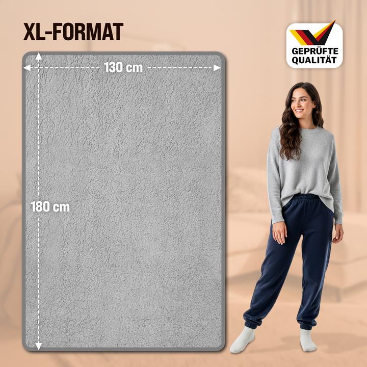 Immagine prodotto Monzana Coperta riscaldata in pile (180 x 130 cm)