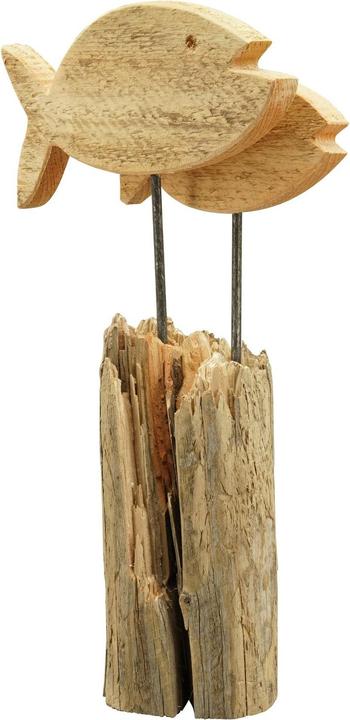Actual product image Exner Garten und Wohnaccessoires Fish Sculpture LaMer (19 x 6.5 x 29 cm)